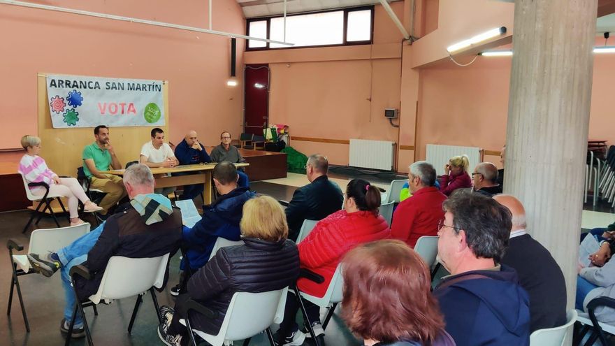 Charla de Arranca San Martín durante la campaña
