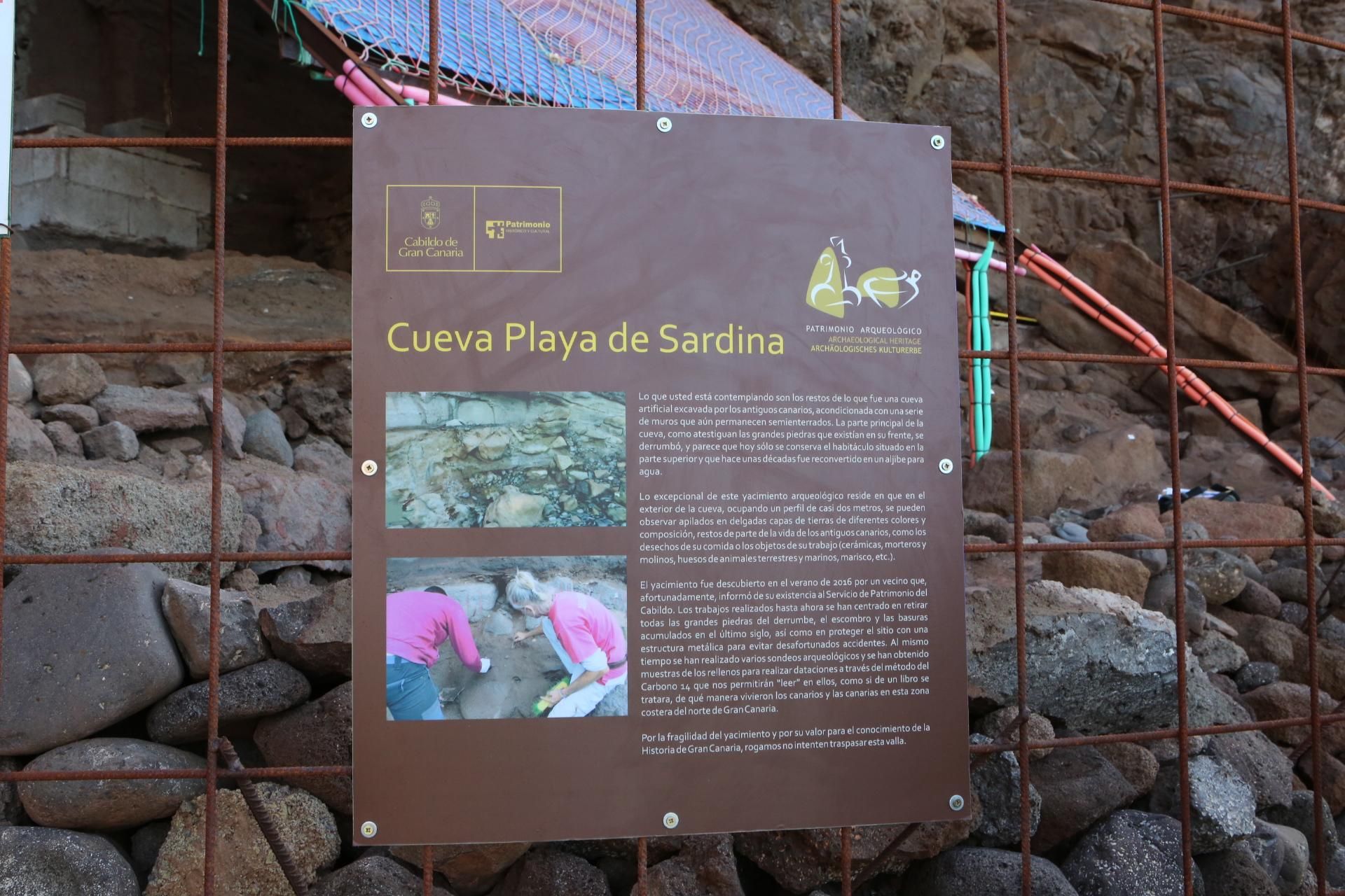 Yacimiento de Sardina de Gáldar (ALEJANDRO RAMOS)