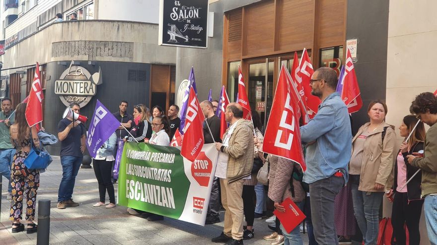 Protestas contra Accem en Asturias tras los últimos despidos: denuncian "represalias" y "caza de brujas"