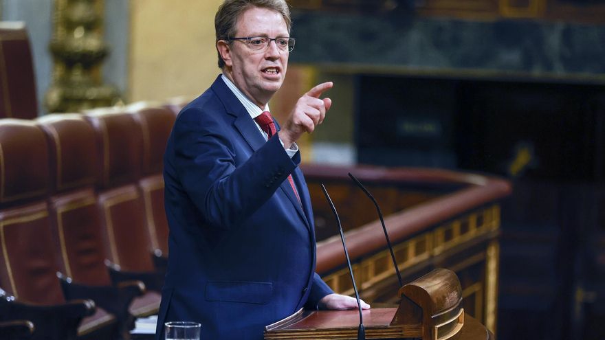 El diputado Ferran Bel i Accensi en el Congreso