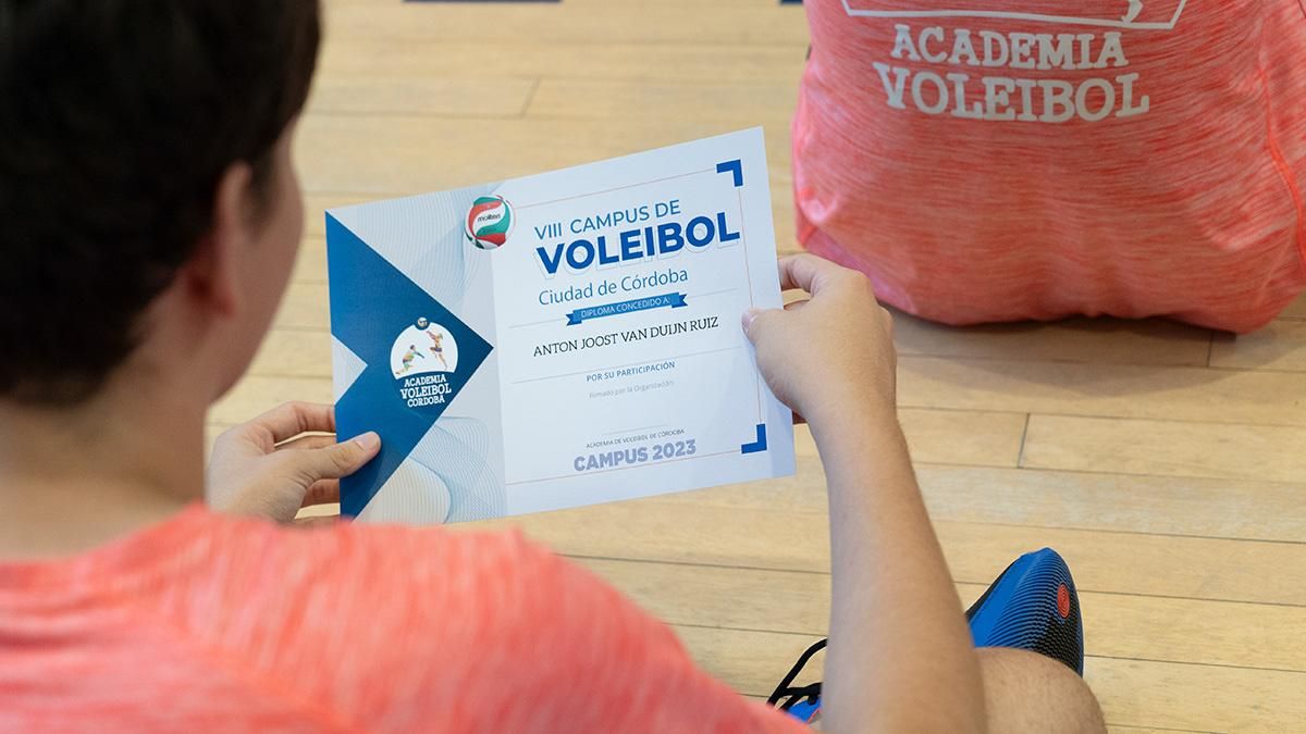 Clausura del Campus Rafa Pascual de voleibol en Vista Alegre