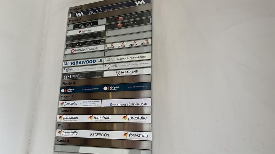 La UCO registra Forestalia en Zaragoza en el marco de la investigación por presuntas irregularidades en contratos públicos