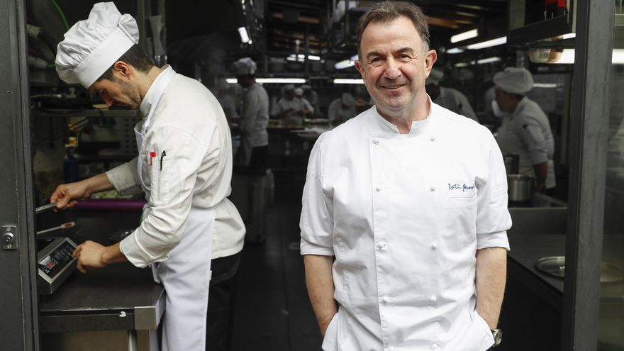 Martín Berasategui luce estrella Michelin en Ibiza: “El día que piense en la jubilación me estaré poniendo techo”