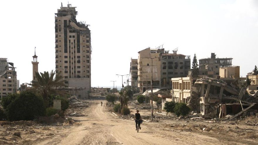 El barrio de Tel al Hawa, donde tuvieron lugar los asesinatos, en una imagen de julio de 2024.