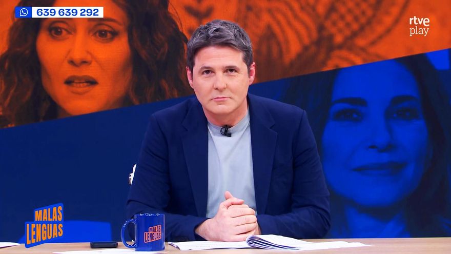 Cintora denuncia que Telemadrid no ha facilitado a 'Malas lenguas' la polémica entrevista de Ayuso y Mariló Montero