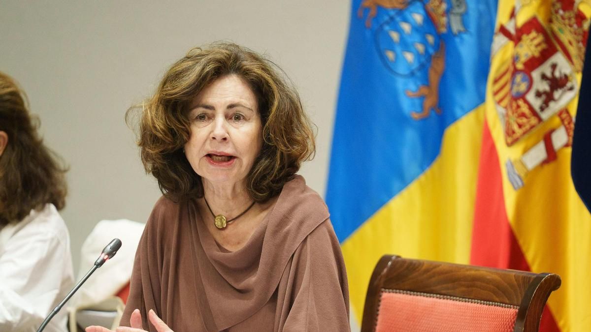 La consejera canaria de Hacienda (PP) ve ahora "positivo" el acuerdo de financiación autonómica pese a que no acudió a la votación