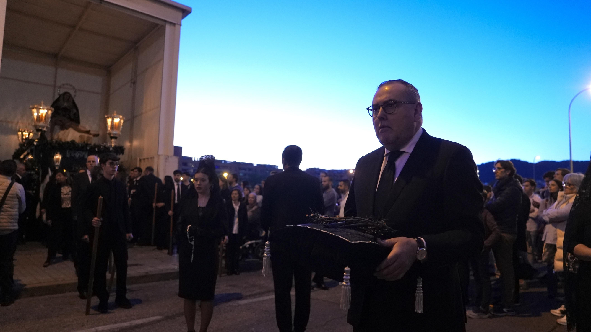 Salida procesional del Traslado al Sepulcro, en imágenes