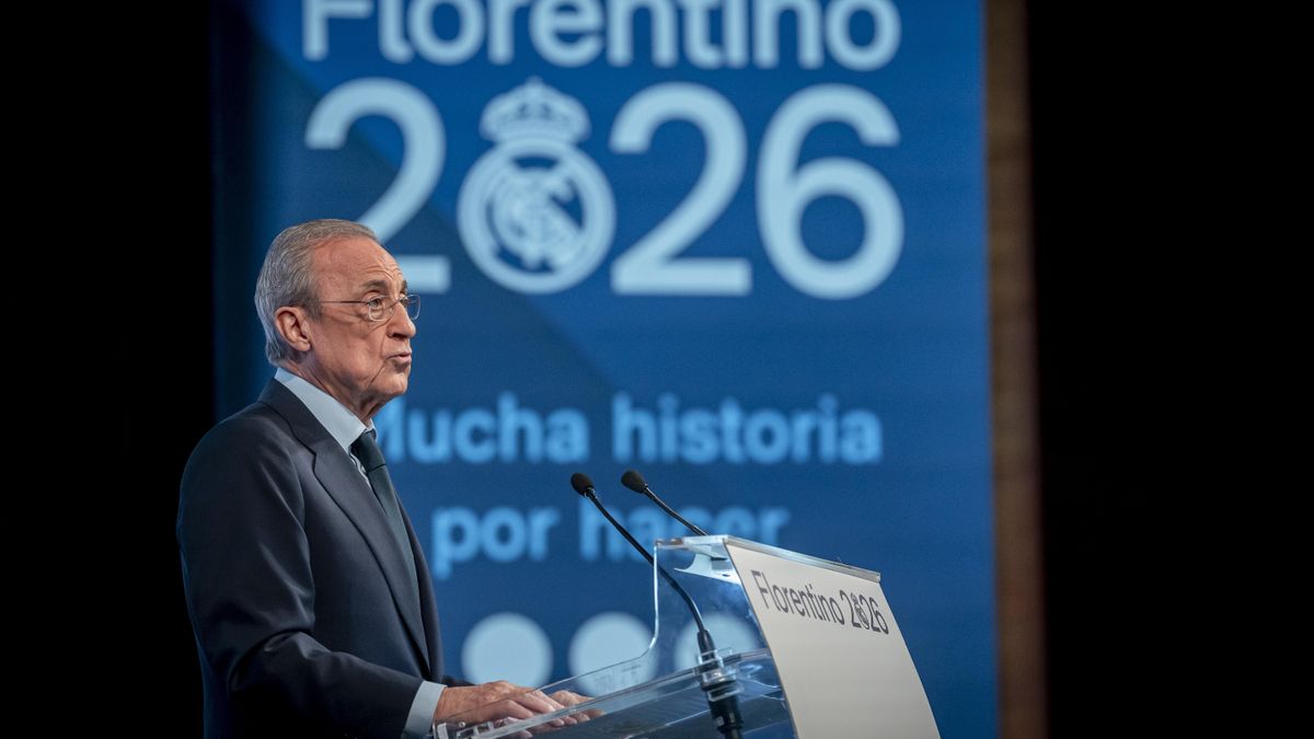 El presidente de ACS y del Real Madrid, Florentino Pérez.