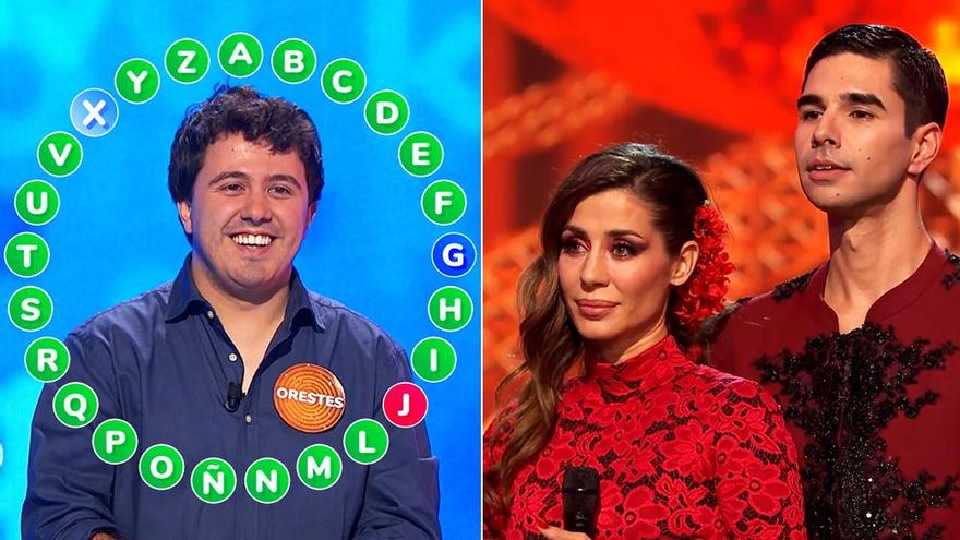 'Pasapalabra' (14.2%) se va del sábado como llegó, líder, y 'Bailando con las estrellas' (12.6%) resiste