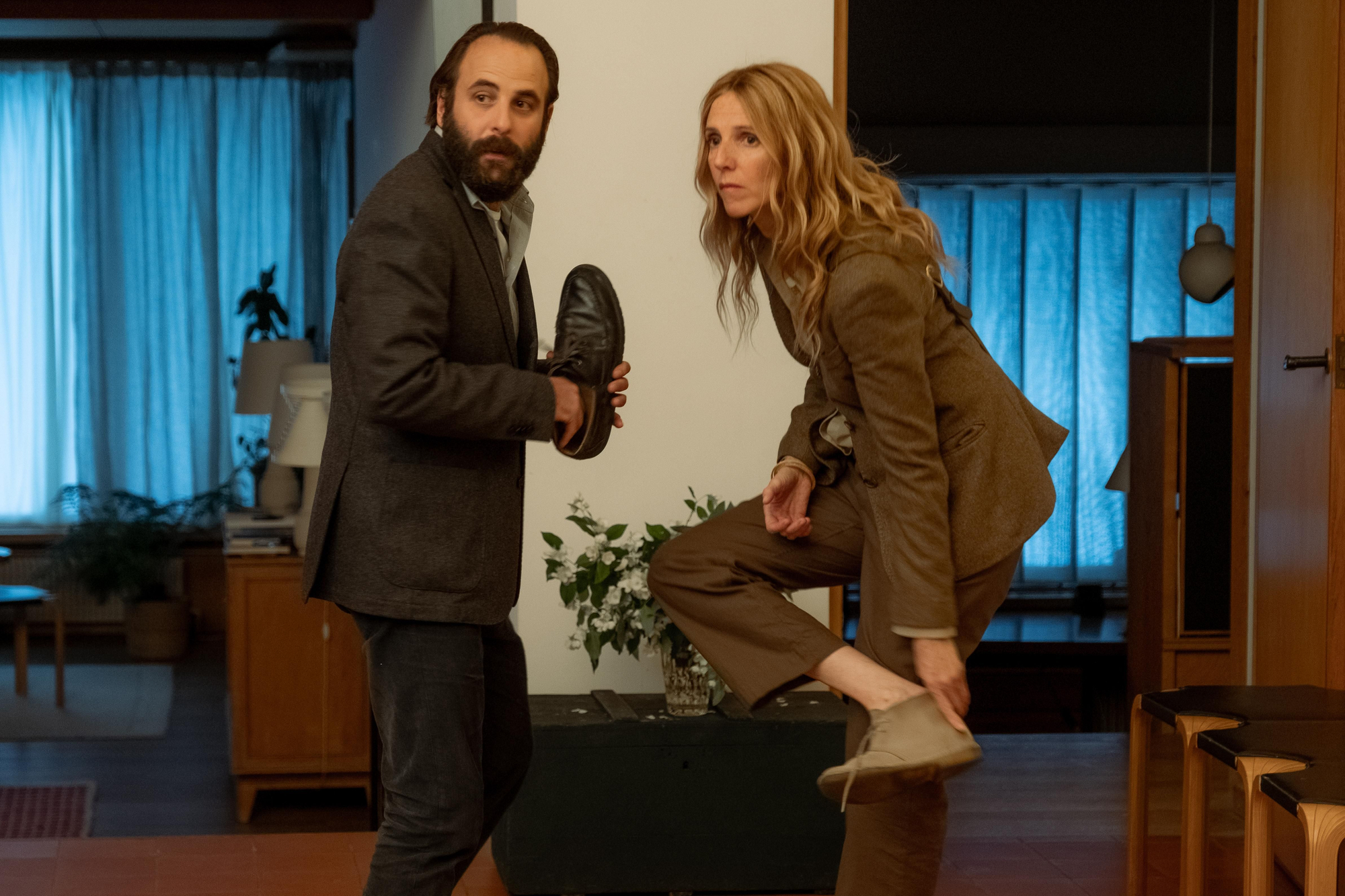 Sandrine Kiberlain (Charlotte) y Vincent Macaigne (Simon) están brillantes en sus papeles protagonistas en 'Crónica de un amor efímero'