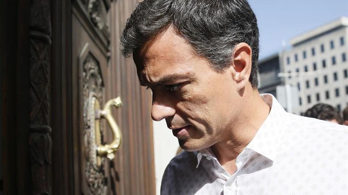 Pedro Sánchez en una visita reciente al Congreso.