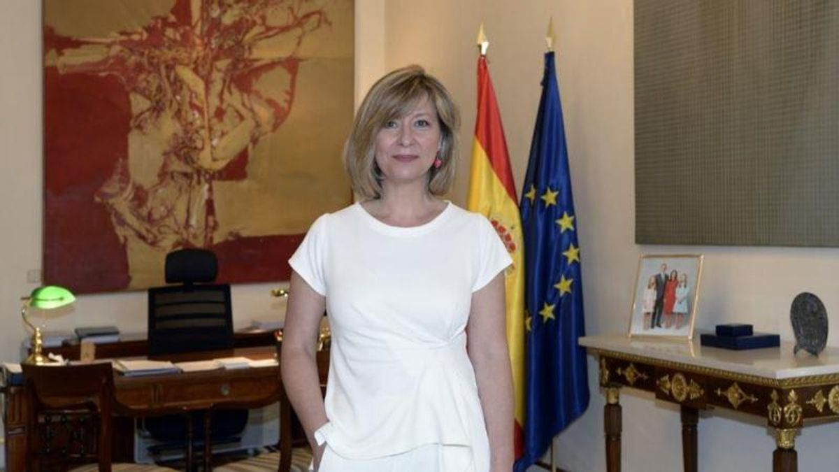 La presidenta de Patrimonio Nacional, Llanos Castellanos.
