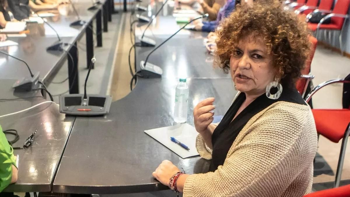 Marta del Arco, en una imagen de archivo, en una reunión.