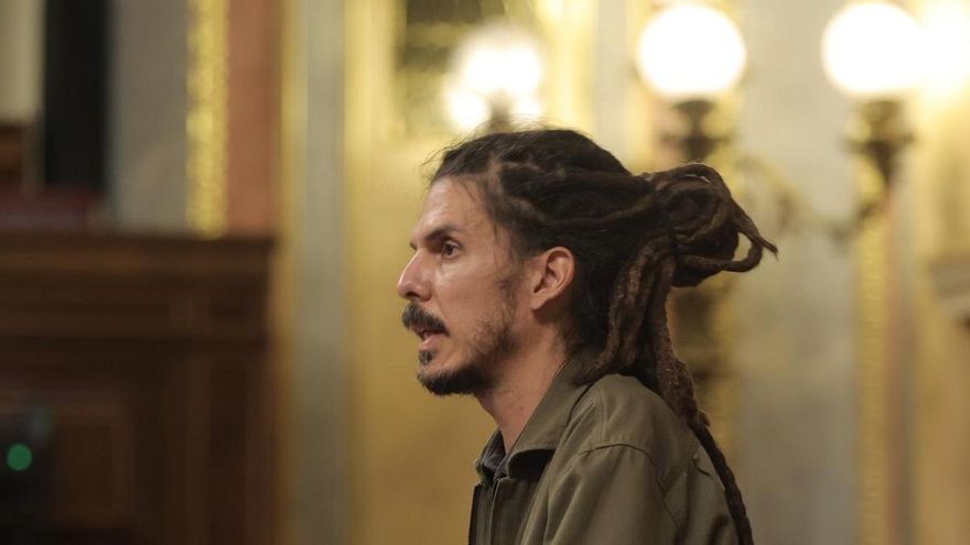 Archivo - El ex secretario de Organización y diputado de Unidas Podemos Alberto Rodríguez