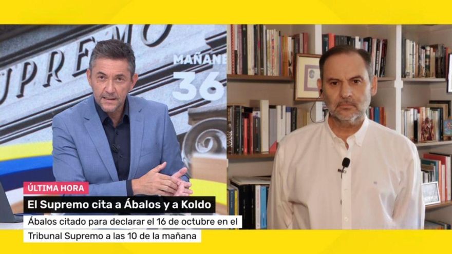 Ábalos entró en 'Mañaneros' de RTVE para defender su inocencia: "No entiendo la pasión carcelaria que hay en el país"