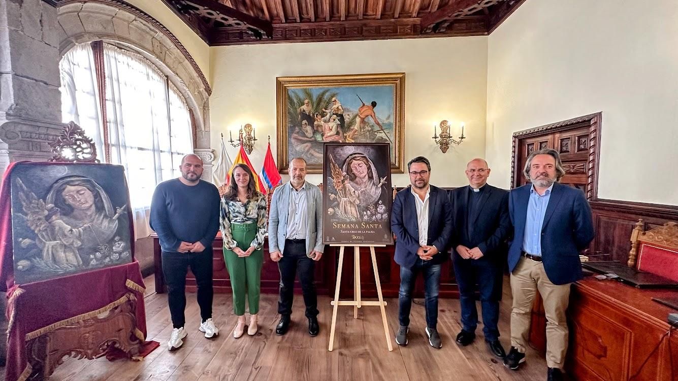 Presentación de la Semana Santa de Santa Cruz de La Palma de 2024.