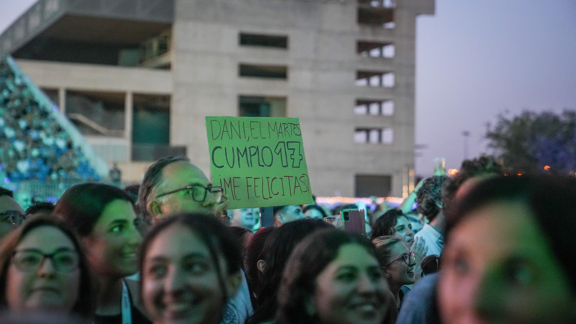 El concierto de Dani Martín en el Córdoba Live, en imágenes
