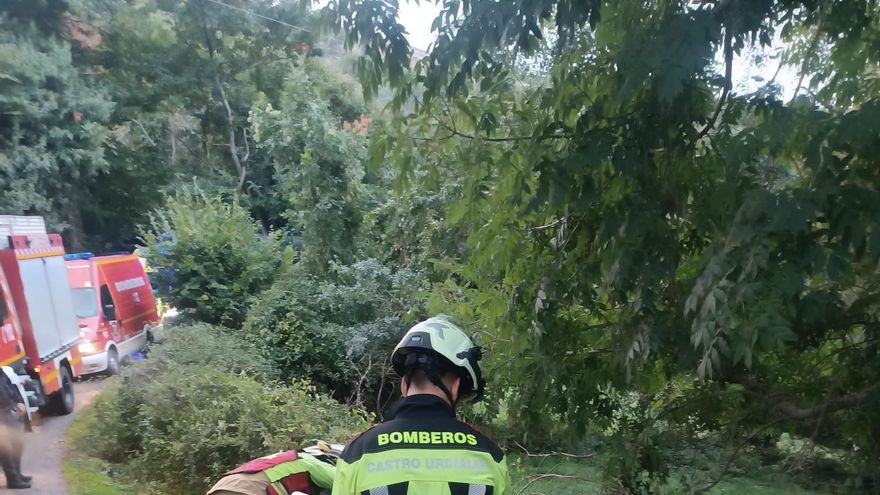 Accidente en Allendelagua.