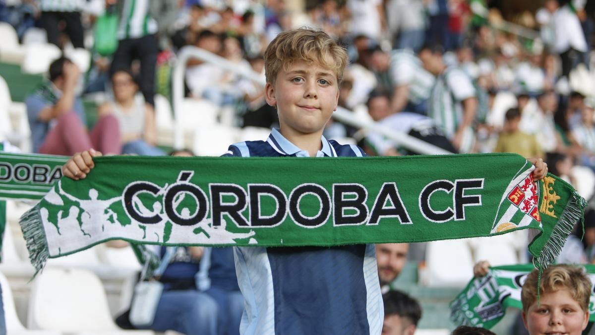 Grada Blanquiverde del Córdoba CF - Albacete BP