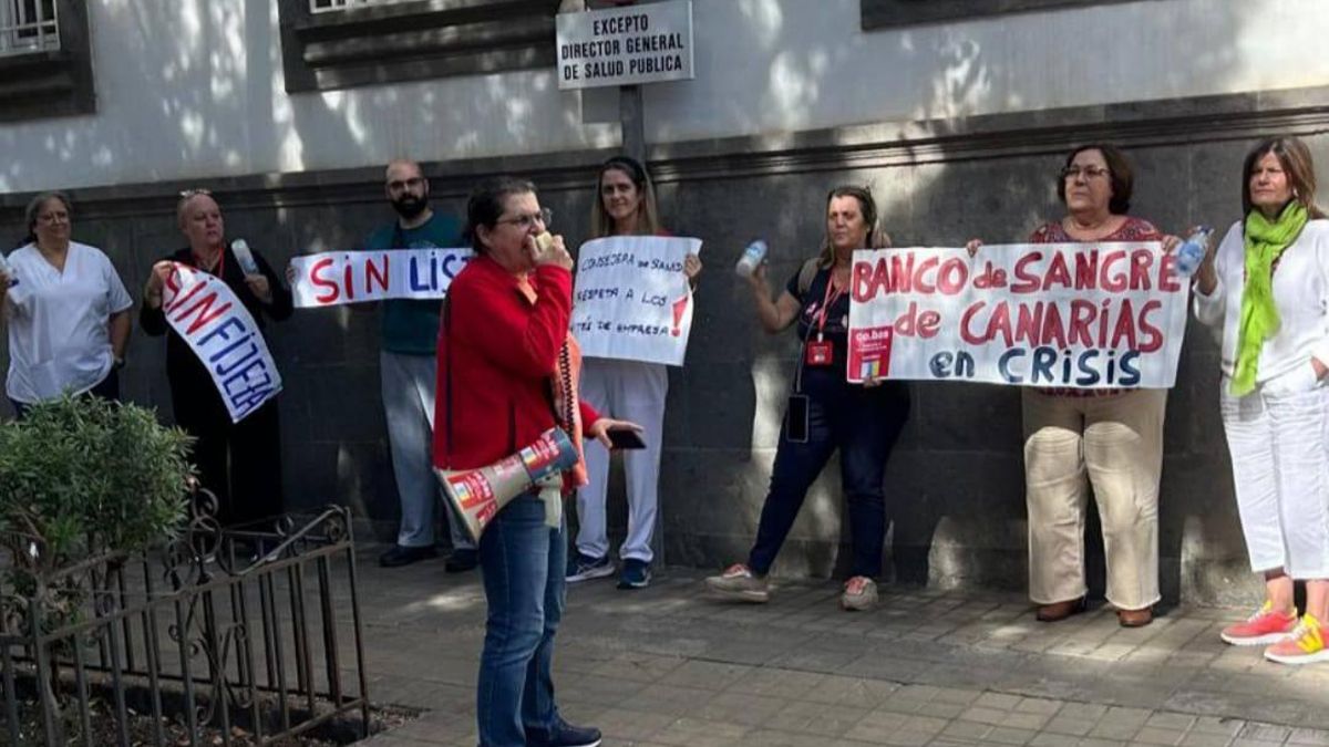 Protesta Sindicato Cobas.