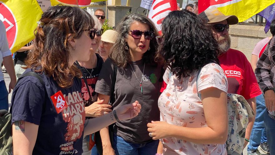 Unidas por Extremadura, en el 1º de Mayo: “Nativa o extranjera, somos la misma clase trabajadora”