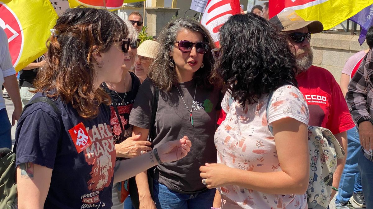Unidas por Extremadura, en el 1º de Mayo: “Nativa o extranjera, somos la misma clase trabajadora”