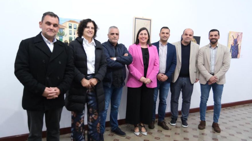 Inauguración de la exposición.