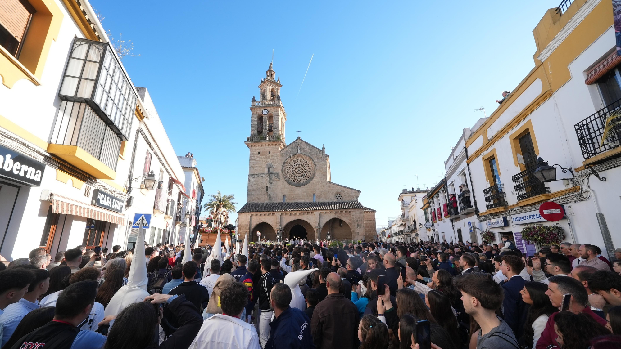 Salida procesional de la Entrada Triunfal, en imágenes