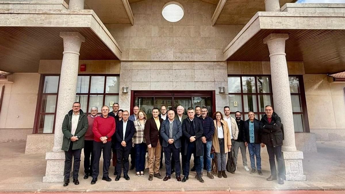 Imagen de los miembros de la Interprofesional del Vino