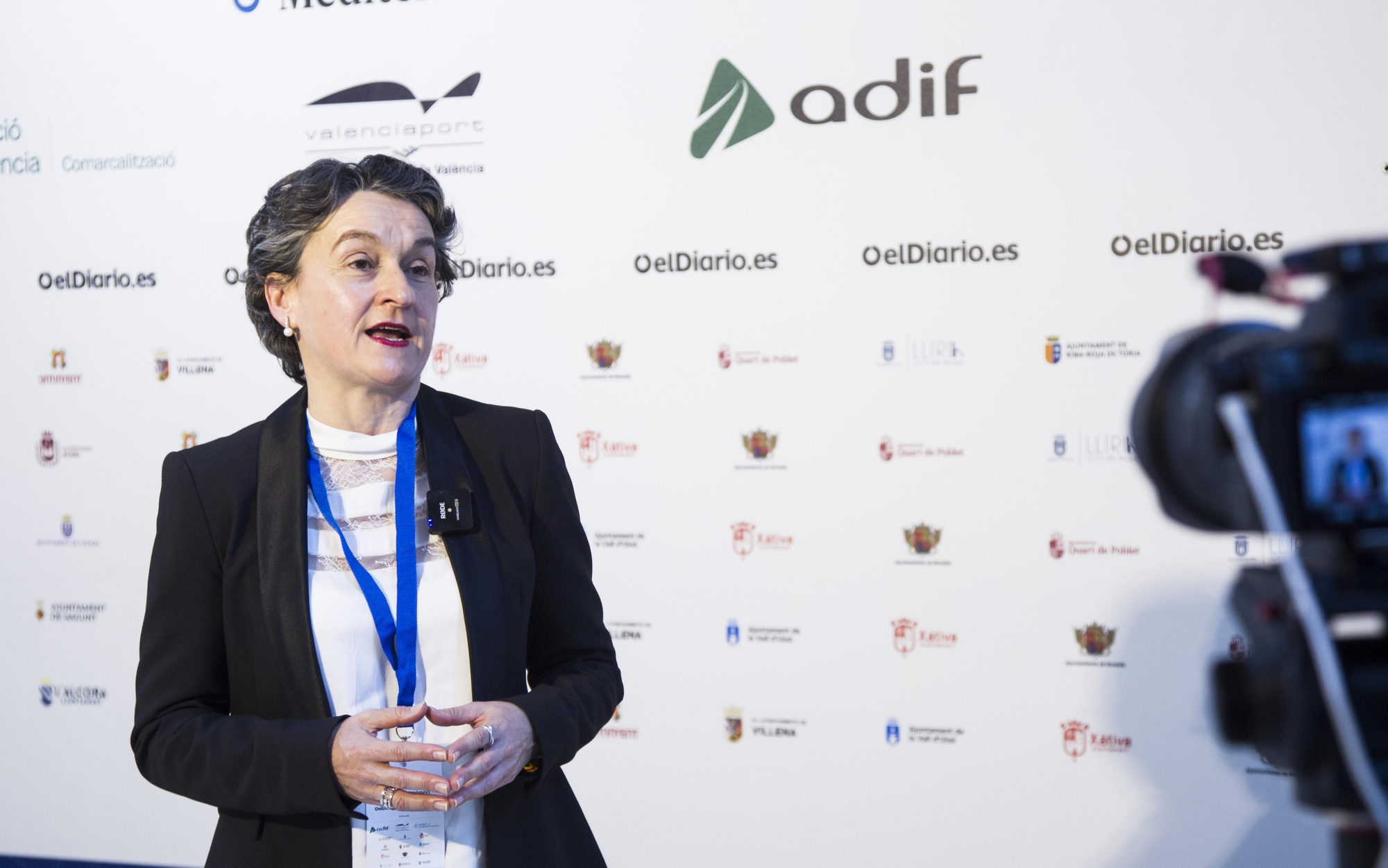 La presidenta del Puerto de Valencia, Mar Chao.