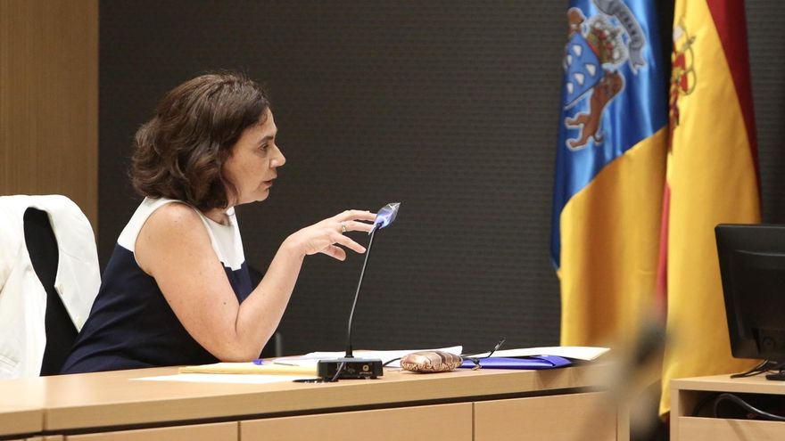 La abogada de los acusados del Gobierno en el caso Stratvs . (ALEJANDRO RAMOS)