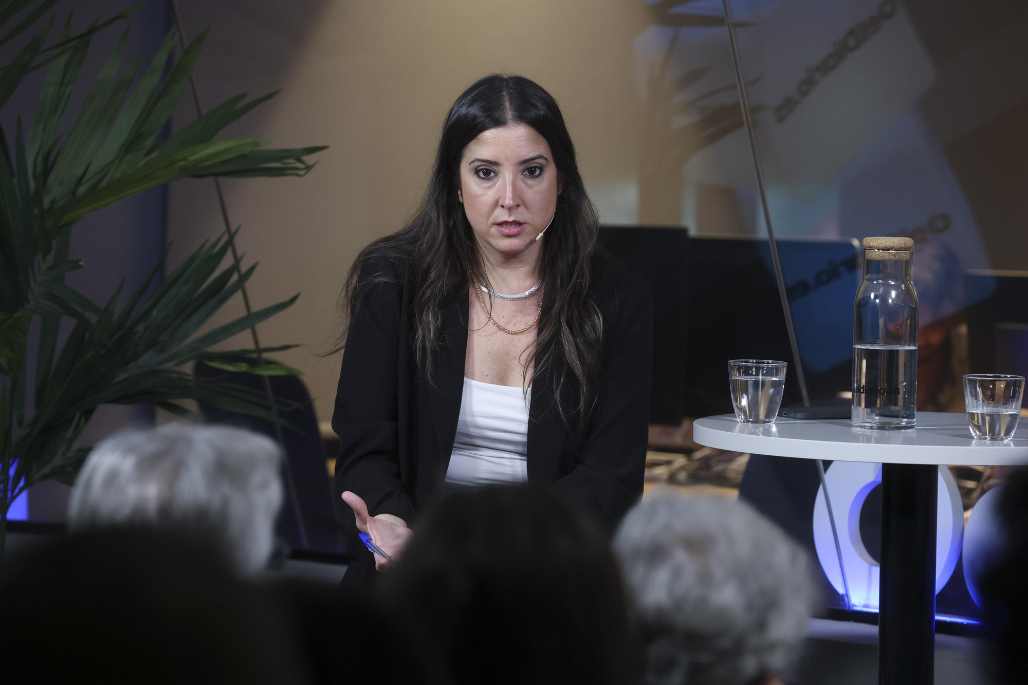 En la redacción con Gabriela Sánchez, en imágenes