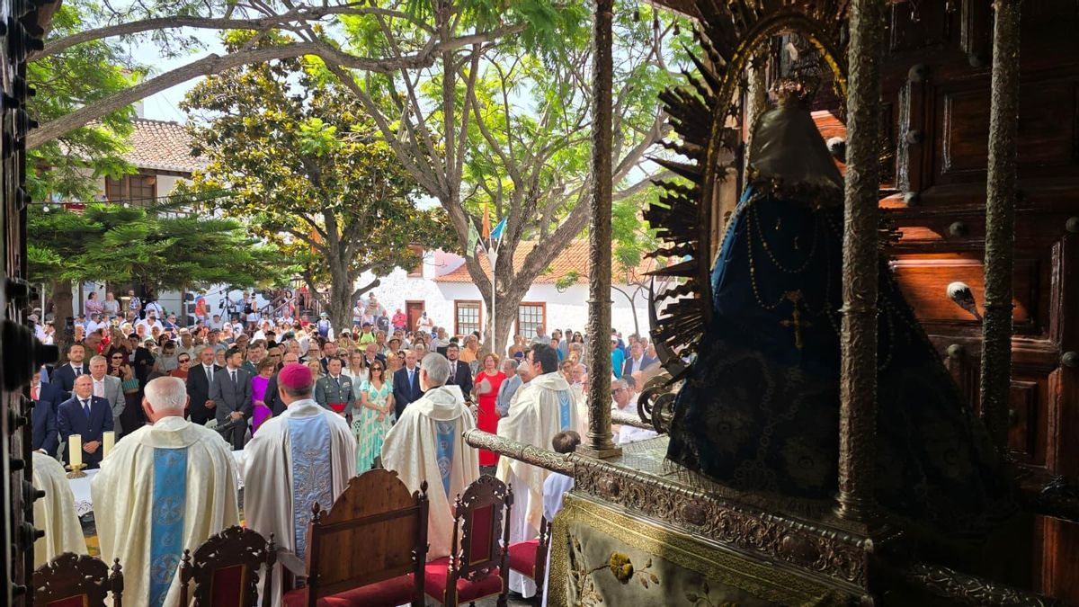 Celebración del día de Nuestra Señora de las Nieves  este miércoles, 5 de agosto.