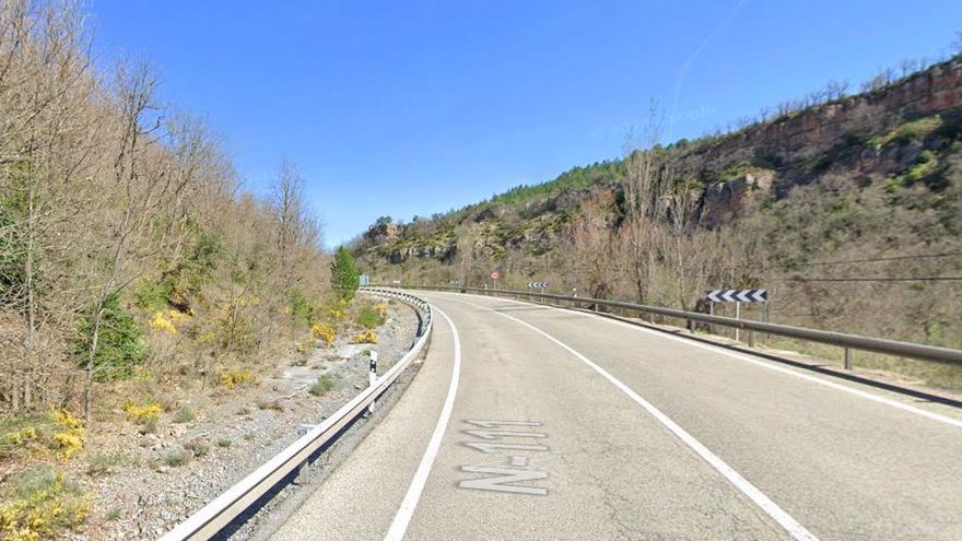 Tres accidentes en la N-111 en una mañana
