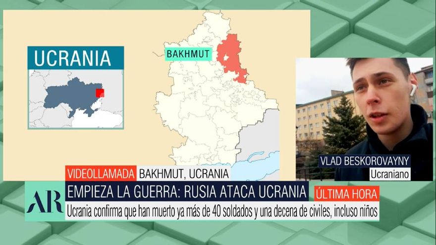 El joven ucraniano Vlad Beskorovayny