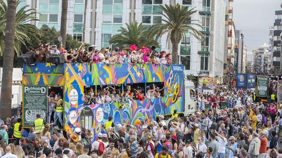 Cabalgata de Las Palmas de Gran Canaria.