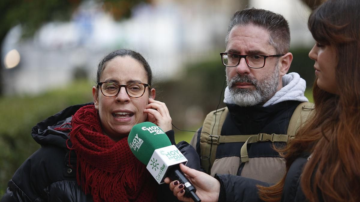 María del Mar, hermana de Agustín Fadón, trabajador de la cafetería del tren Alvia