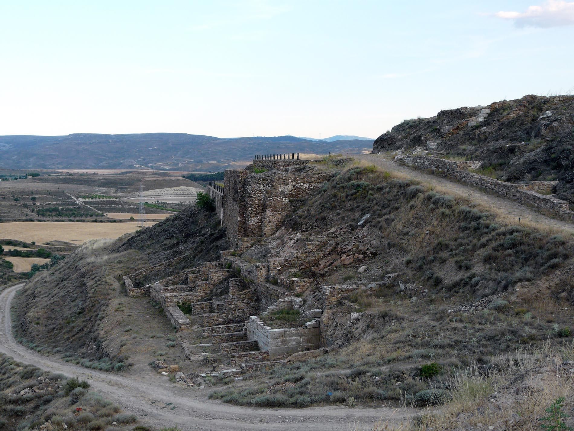 Yacimiento arqueológico de Bílbilis.
