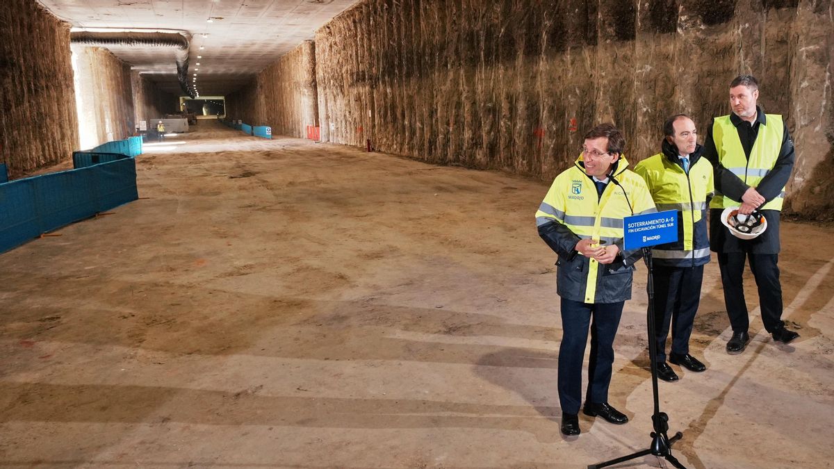 El soterramiento de la A-5 termina de excavar el túnel de entrada a Madrid y mantiene fechas de apertura a fin de 2026