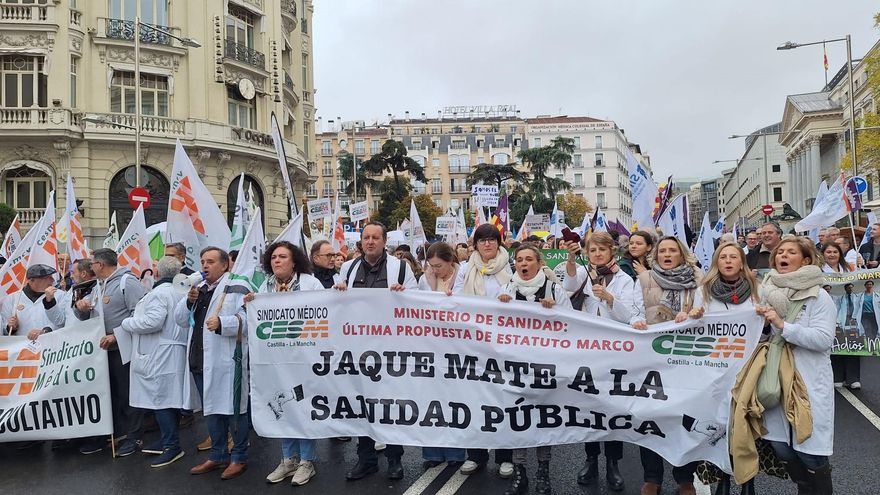 Nuevo llamamiento a la huelga nacional de médicos desde el 18 de mayo a la que se sumará CESM Castilla-La Mancha