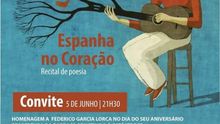 Convite homenaje a Federico García Lorca
