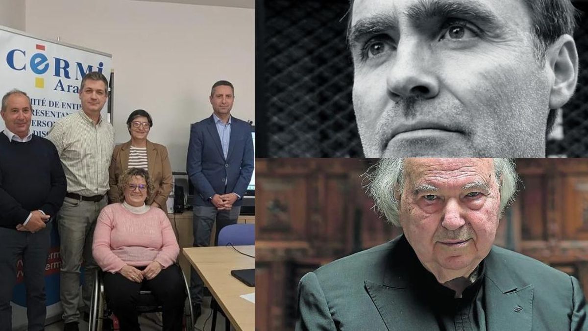 La DPZ reconocerá con su máxima distinción a CERMI Aragón, José Luis González Uriol y Víctor Juan Borroy