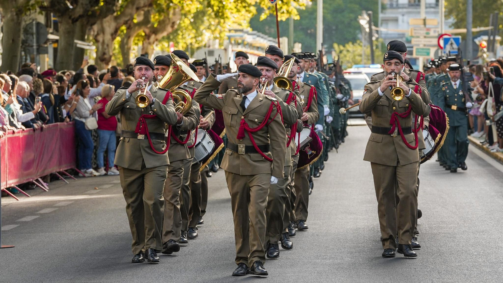 Desfile de la Guardia Civil por el Día de la Hispanidad