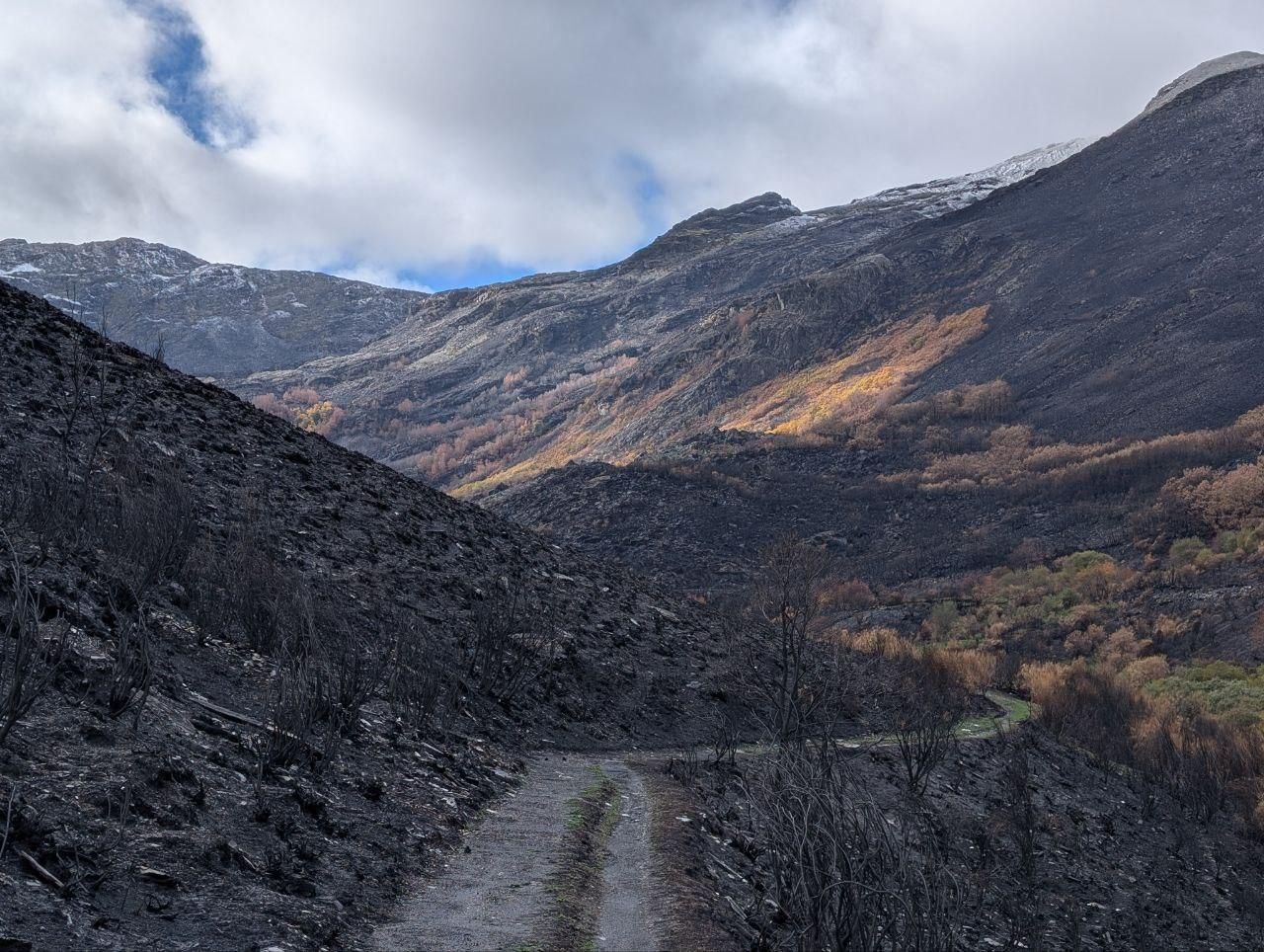 Acceso al Lago de La Baña