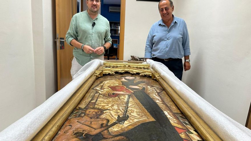 La tabla de San Bartolomé, una joya del siglo XVI que regresa a Alcalá de Guadaíra para exhibirse en su Museo