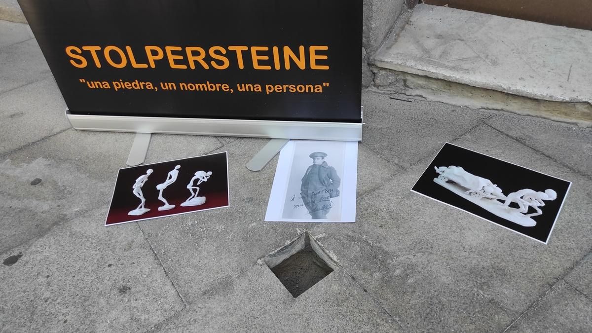 Quince 'stolpersteine' en Centro luchan contra la desmemoria