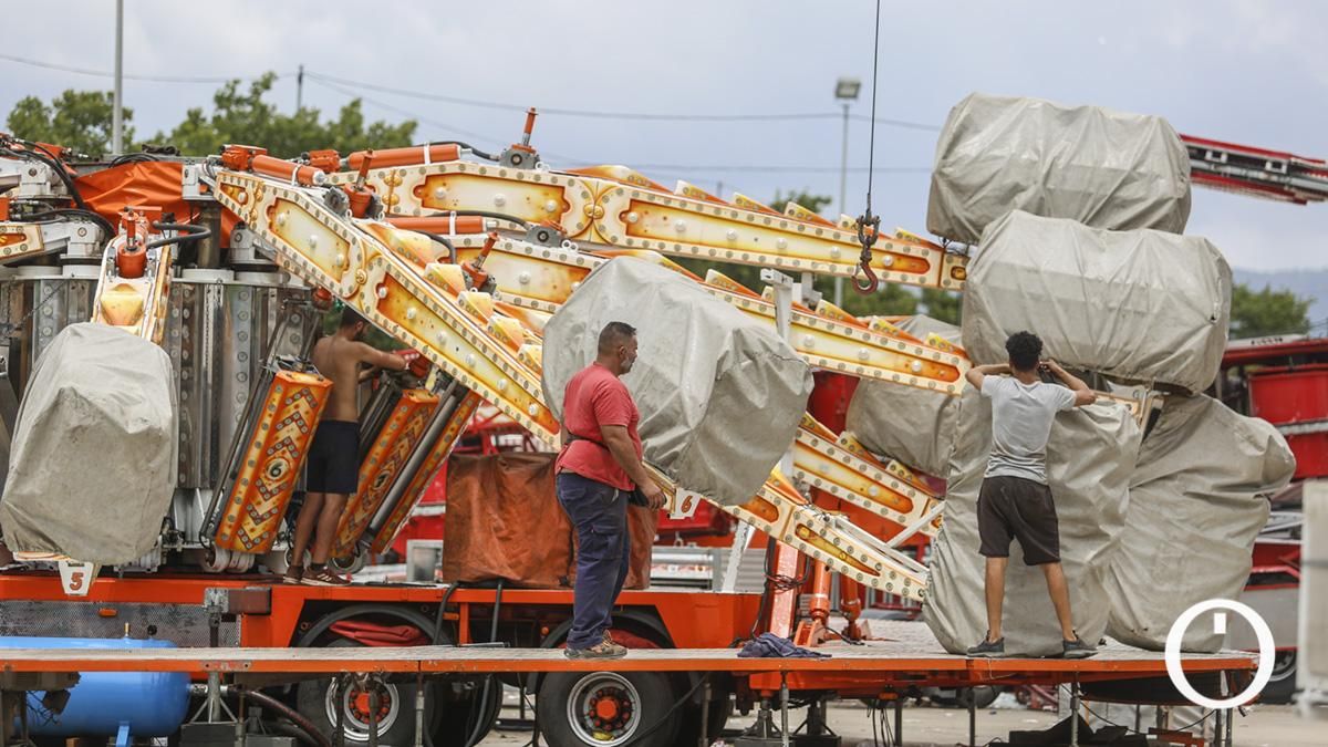 Desmontaje de la Feria