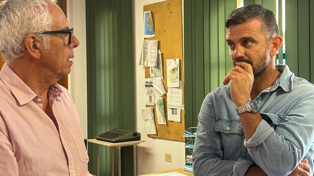 José Manuel González Afonso y Eloy Martín.