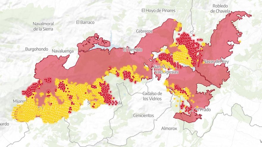 MAPA | Así evoluciona el incendio de La Vall d'Uixó en las horas decisivas tras varias reproducciones del fuego