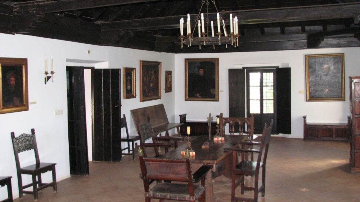 Una fotografía del interior del Monasterio de Santa María de la Rábida.
